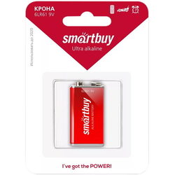 Аккумулятор / батарейка SmartBuy 1xKrona Ultra Alkaline
