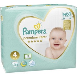 Подгузники Pampers Premium Care 4 / 34 pcs