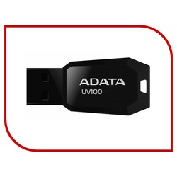 USB Flash (флешка) A-Data UV100 16Gb (черный)