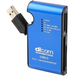 Картридеры и USB-хабы Dicom DCR-207