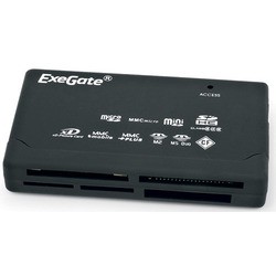 Картридер/USB-хаб ExeGate CR-319