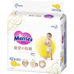 Подгузники Merries Tender Love Diapers XL / 27 pcs