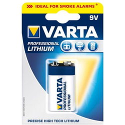 Аккумулятор / батарейка Varta Professional Lithium 1xKrona
