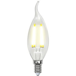 Лампочка Uniel LED-CW35-6W/WW/E14/CL GLA01TR