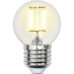 Лампочка Uniel LED-G45-6W/WW/E27/CL GLA01TR