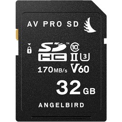 Карта памяти ANGELBIRD AV Pro MK2 UHS-II V60 SDHC