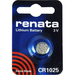 Аккумулятор / батарейка Renata 1xCR1025
