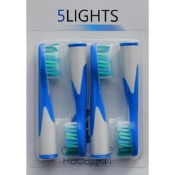 Насадки для зубных щеток 5Lights For Oral-B SR12A 18A 4 pcs