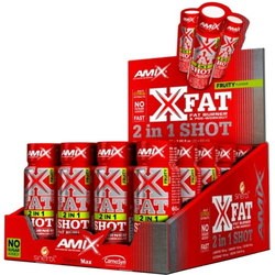 Сжигатель жира Amix XFAT 2-in-1 shot 20x60 ml