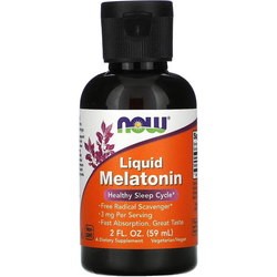 Аминокислоты Now Liquid Melatonin 59 ml