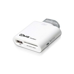 Картридер/USB-хаб QbiQ IPCR-001