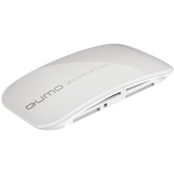 Картридер/USB-хаб Qumo White Line