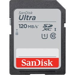 Карта памяти SanDisk Ultra SDXC UHS-I 120MB/s Class 10 64Gb