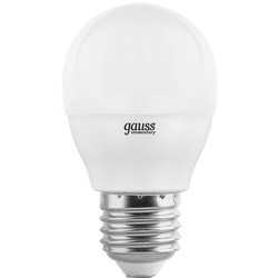 Лампочка Gauss LED ELEMENTARY G45 6W 2700K E27 53216 10 pcs