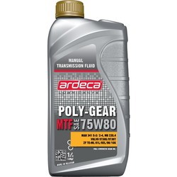 Трансмиссионное масло Ardeca Poly Gear MTF 75W-80 1L
