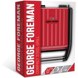 Электрогриль George Foreman Compact Steel Grill 25030-56