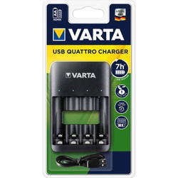 Зарядка аккумуляторных батареек Varta Value USB Quattro Charger