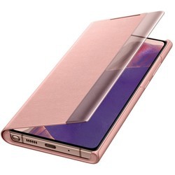 Чехол Samsung Smart Clear View Cover for Galaxy Note20 (бирюзовый)