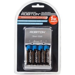 Зарядка аккумуляторных батареек Robiton Smart S500-4MHAA