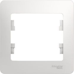 Рамка для розетки / выключателя Schneider Glossa GSL000101