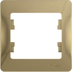 Рамка для розетки / выключателя Schneider Glossa GSL000401