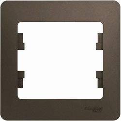 Рамка для розетки / выключателя Schneider Glossa GSL000801
