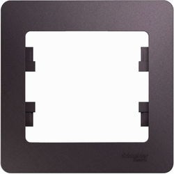 Рамка для розетки / выключателя Schneider Glossa GSL001401
