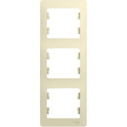 Рамка для розетки / выключателя Schneider Glossa GSL000207