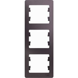 Рамка для розетки / выключателя Schneider Glossa GSL001407