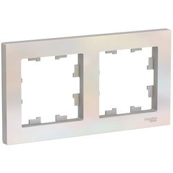 Рамка для розетки / выключателя Schneider AtlasDesign ATN000402