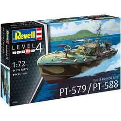 Сборная модель Revell Patrol Torpedo Boat PT-588/PT-57 (1:72)