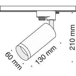 Прожектор / светильник Maytoni Track lamps TR004-1-GU10-RG
