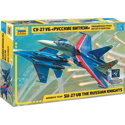Сборная модель Zvezda Aerobaltic Team Su-27 The Russian Knights (1:72)
