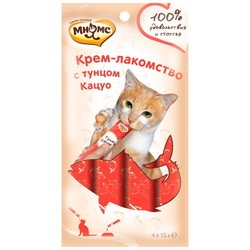 Корм для кошек Mnyams Creamy Treat Tuna Katsuo 0.06 kg
