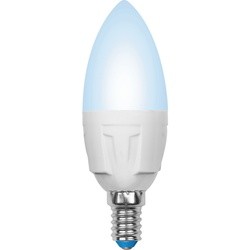 Лампочка Uniel LED-C37 7W/NW/E14/FR PLP01WH