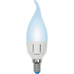 Лампочка Uniel LED-CW37 7W/NW/E14/FR PLP01WH