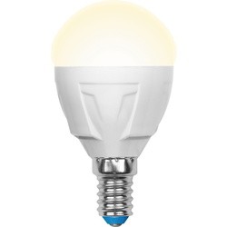 Лампочка Uniel LED-G45 7W/WW/E14/FR PLP01WH