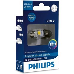 Автолампа Philips X-treme Ultinon LED 38 C5W 6000K 2pcs
