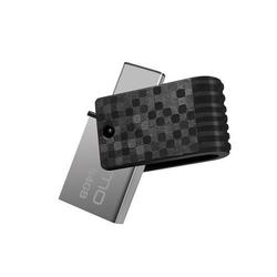 USB Flash (флешка) Qumo Aluminium (черный)