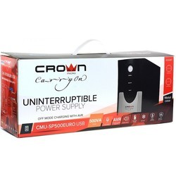 ИБП Crown CMU-SP650 Euro USB
