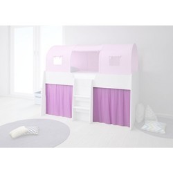 Кроватка Polini Simple 4100 (розовый)