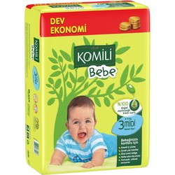 Подгузники Komili Bebe Diapers 3 / 72 pcs