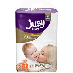 Подгузники Jusy Baby Diapers 3 / 36 pcs