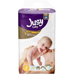 Подгузники Jusy Baby Diapers 4 / 32 pcs