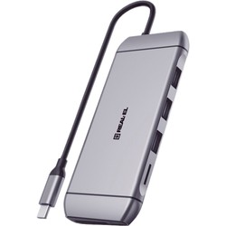 Картридер / USB-хаб REAL-EL CQ-900