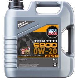 Моторное масло Liqui Moly Top Tec 6200 0W-20 4L
