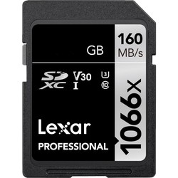 Карта памяти Lexar Professional 1066x SDXC