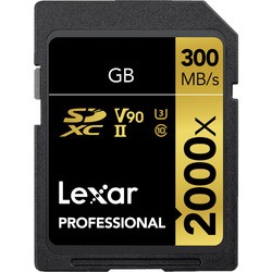 Карта памяти Lexar Professional 2000x SDHC UHS-II V90 128Gb