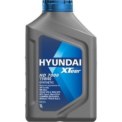 Моторное масло Hyundai XTeer HD 7000 15W-40 1L