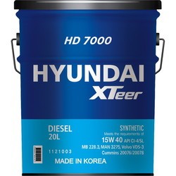 Моторное масло Hyundai XTeer HD 7000 15W-40 20L